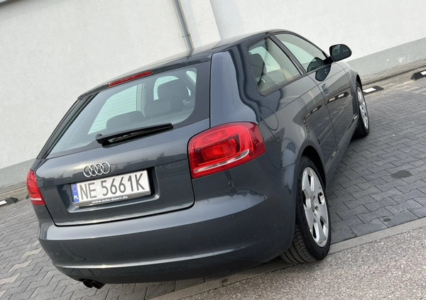 Audi A3 cena 18999 przebieg: 395000, rok produkcji 2009 z Gdańsk małe 232